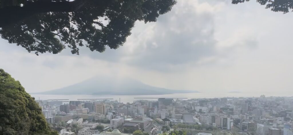 城山展望台からの景色