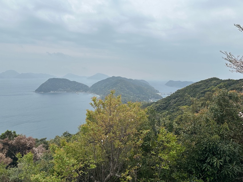 城岳展望所からの眺め