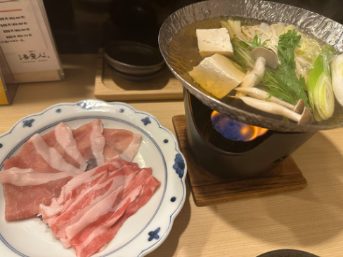 黒豚しゃぶしゃぶ