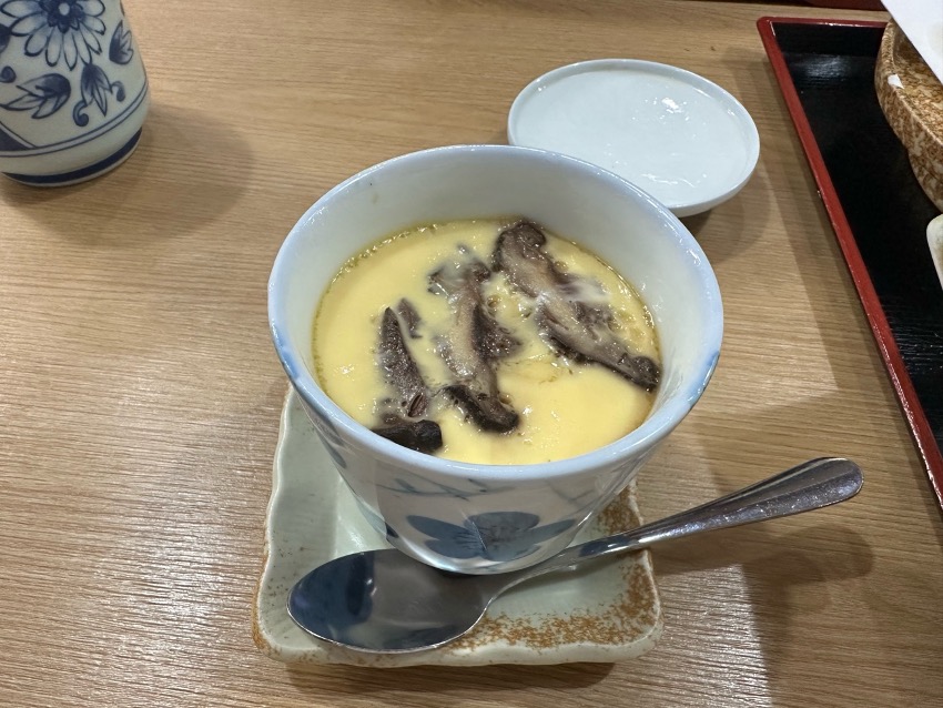 石松定食についてくる茶碗蒸し