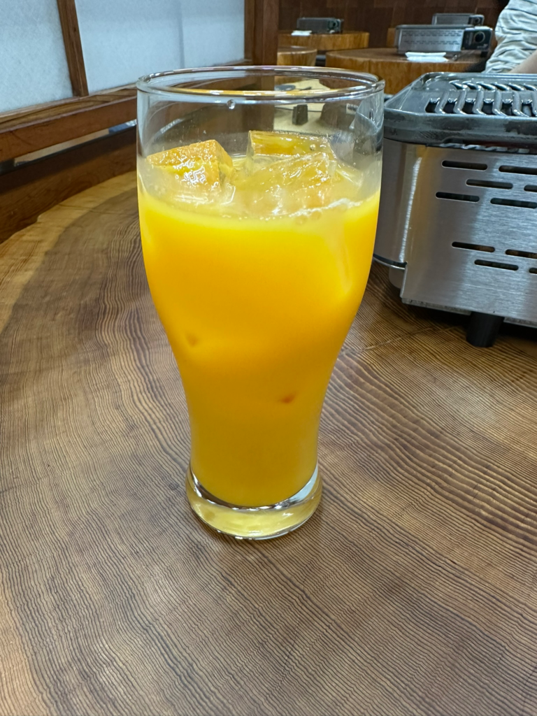 たむお気に入りタンカンジュース