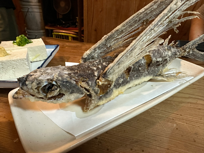 トビウオの天ぷら
