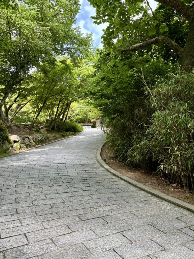 仏国寺の参道