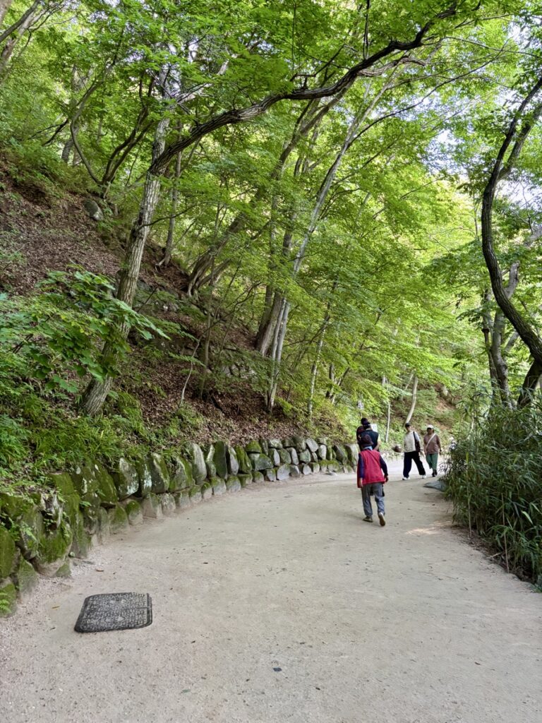 石窟庵までの道のり