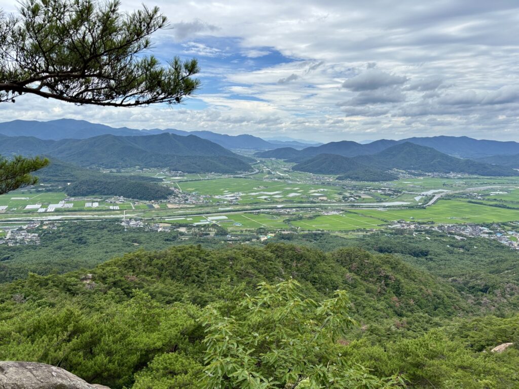 展望スペースからの眺め