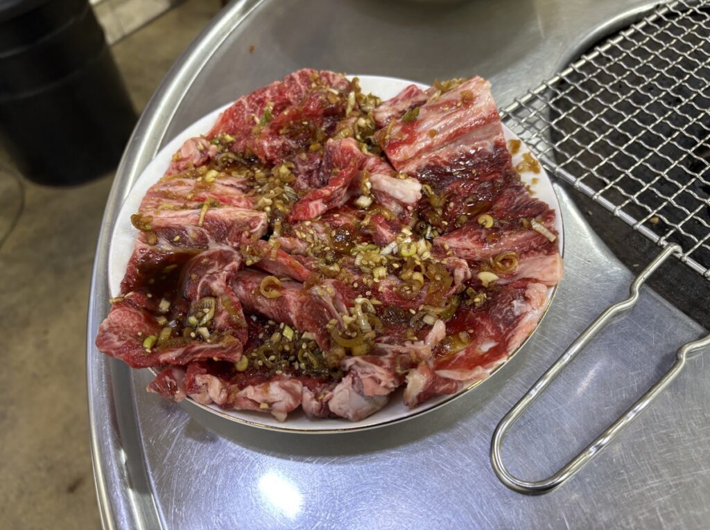 タレのカルビ