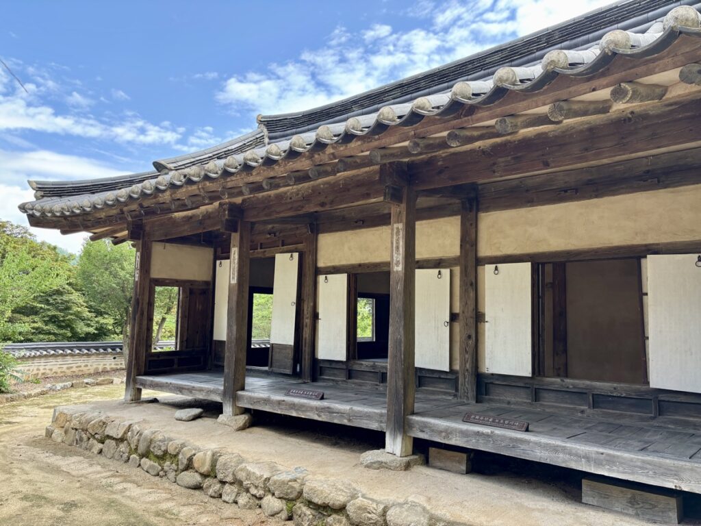安東民俗村の家屋