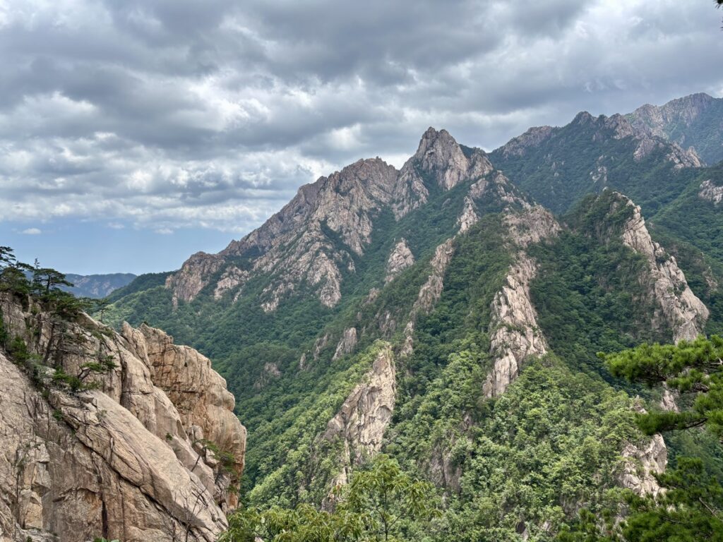 山の写真