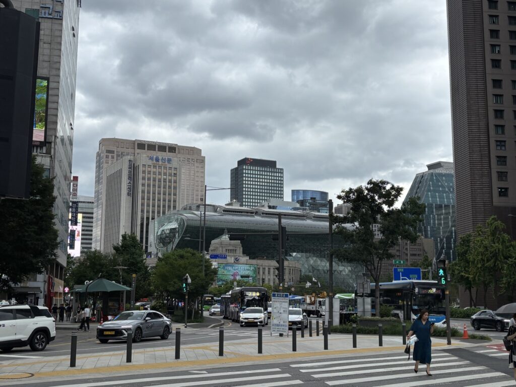 ソウルの街並み