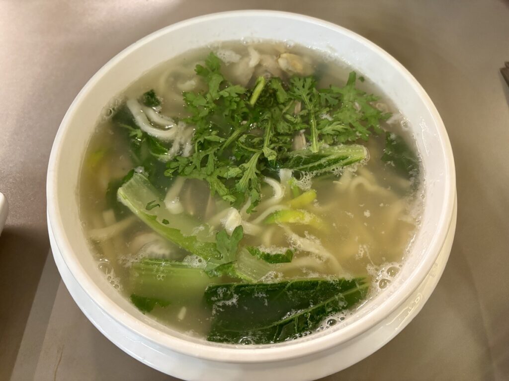 貝入りきしめんの写真