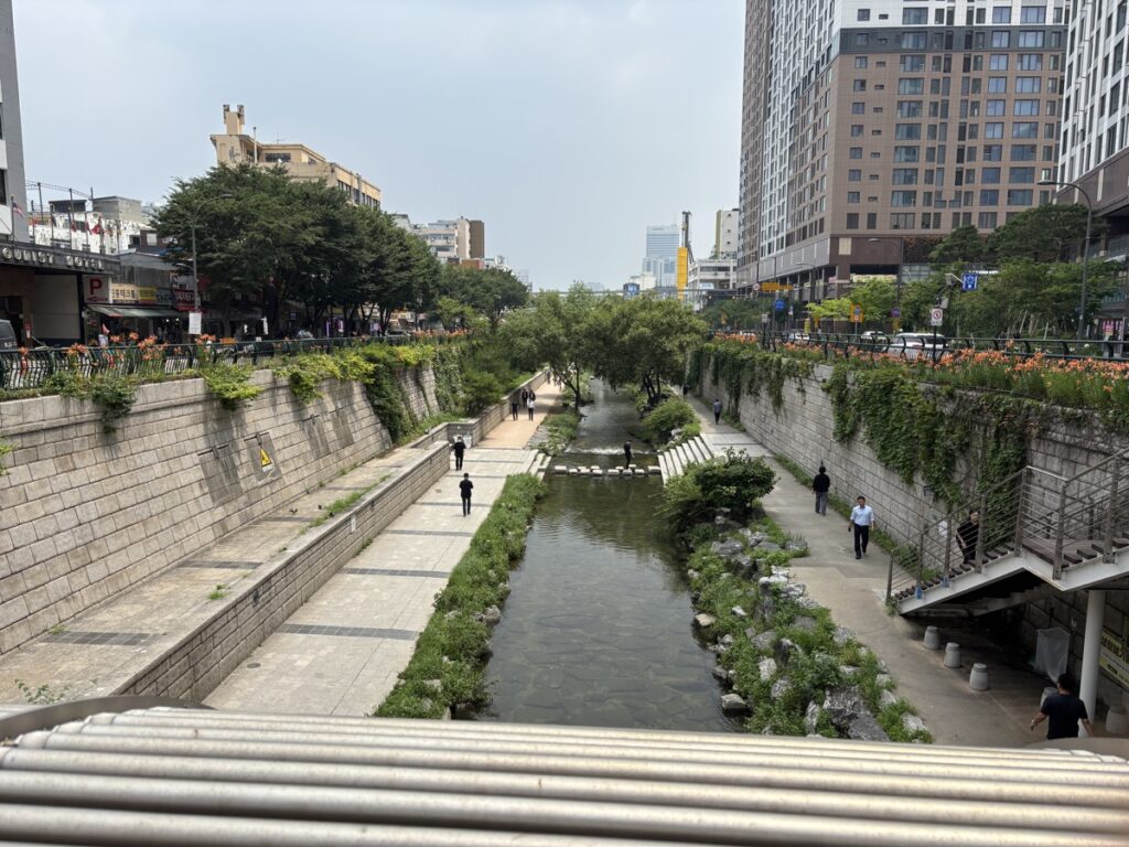 清渓川の写真