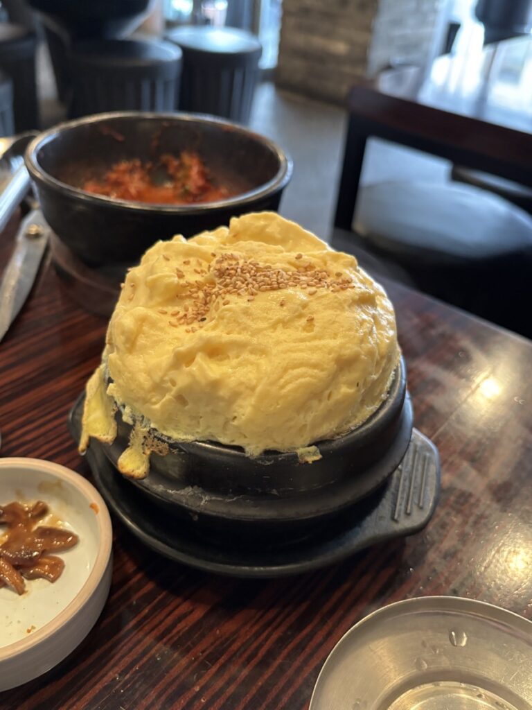 茶碗蒸しのようなメニュー