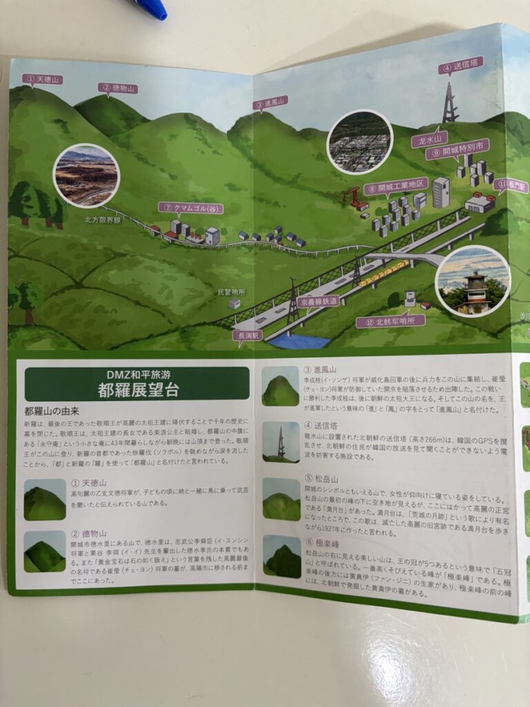 展望台パンフレット(左側)